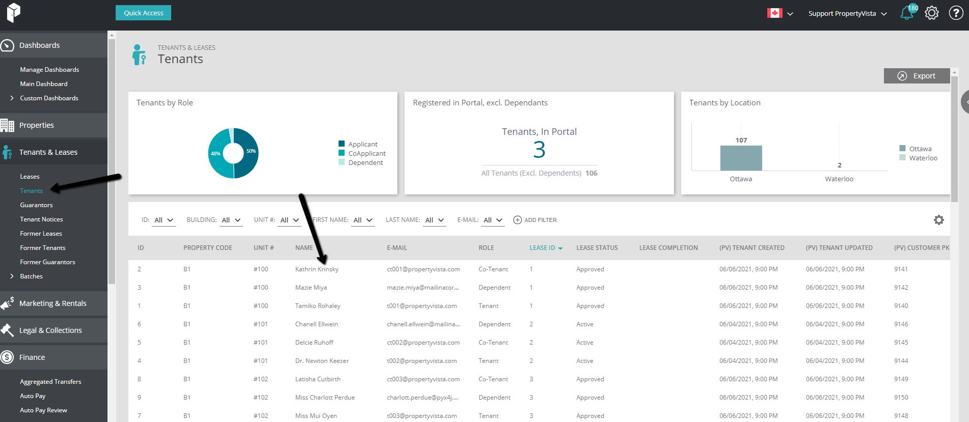 Bank Reconciliation – Property Vista Support